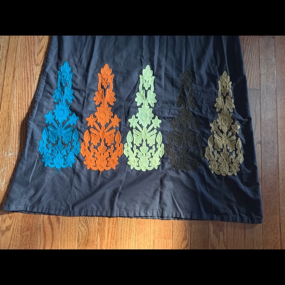 Bohemian Embroidered 💯% Egyptian Cotton Kaftan Dress. One of a kind! - Picture 3 of 12